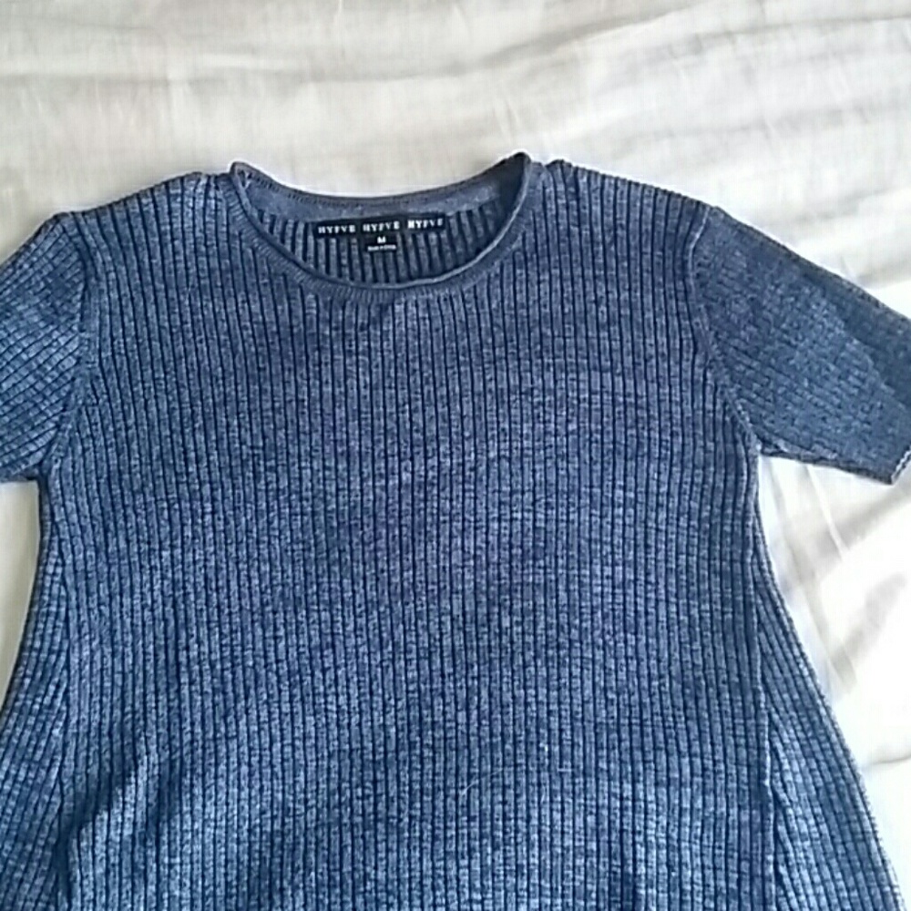 Blue t shirt dress